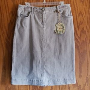 Cabi #962 Denim Pencil Skirt